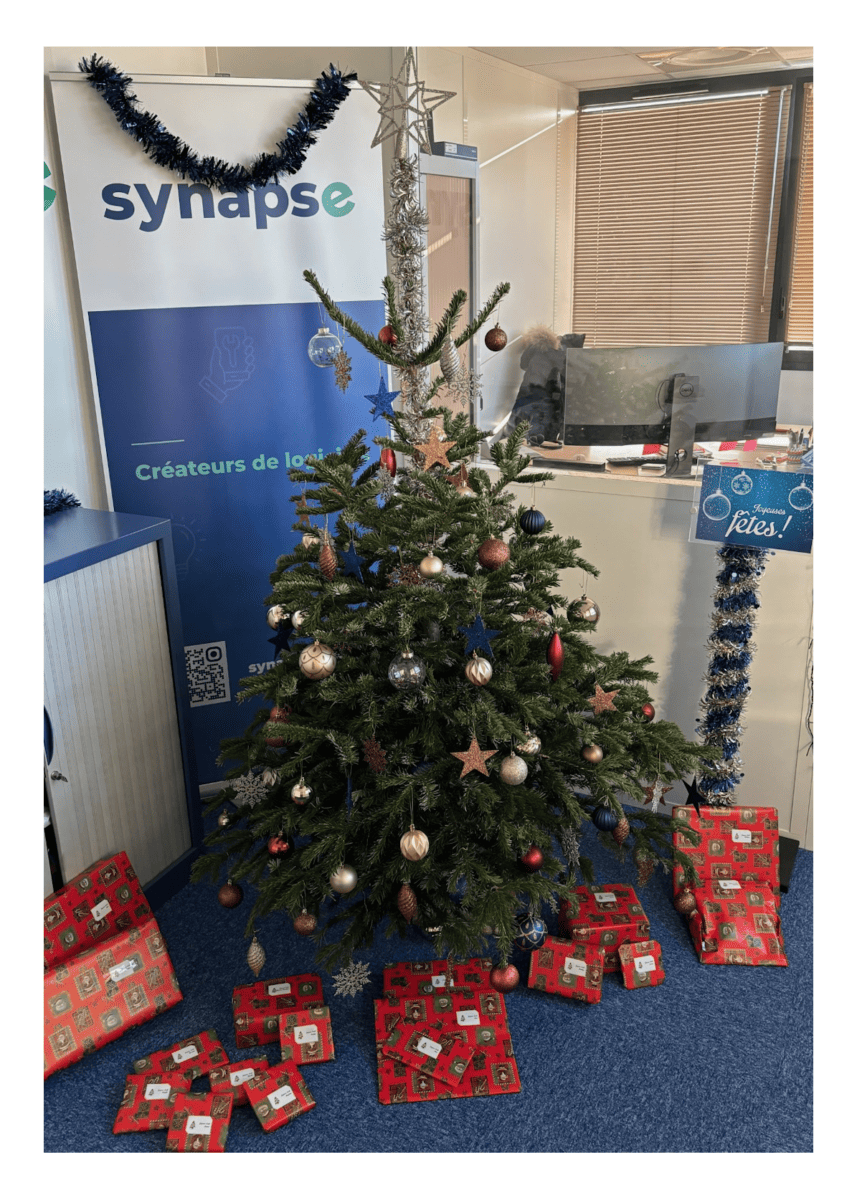 Synapse - sapin - cadeaux - Agence grabels